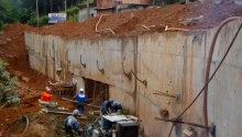 Obras Emergenciais Contenção de Encostas - Guarulhos SP